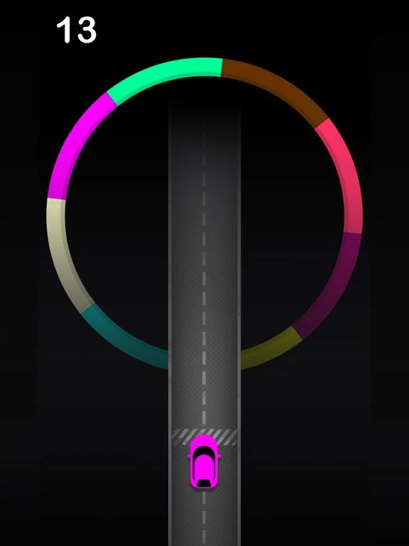 Изображение игры: Car Vs Colors.