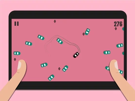 Изображение игры: Finger Drift Extreme