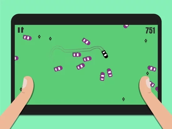 Изображение игры: Finger Drift Extreme