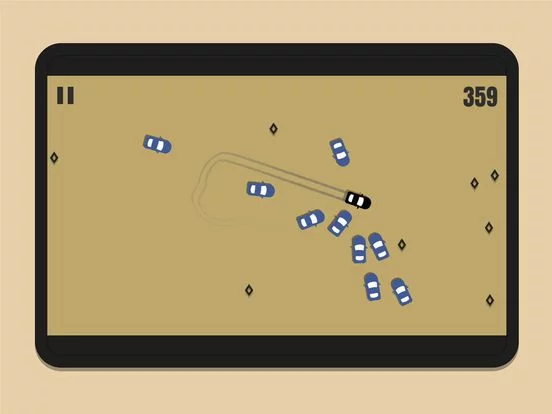 Изображение игры: Finger Drift Extreme