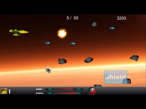 Изображение игры: Asteroid Field - Space shooting action game