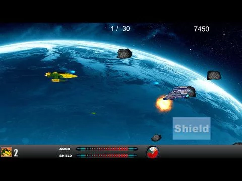 Изображение игры: Asteroid Field - Space shooting action game