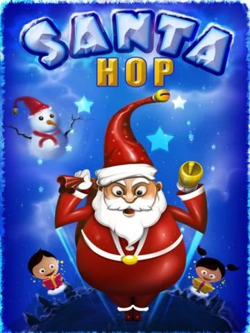 Изображение игры: Santa Hop Game
