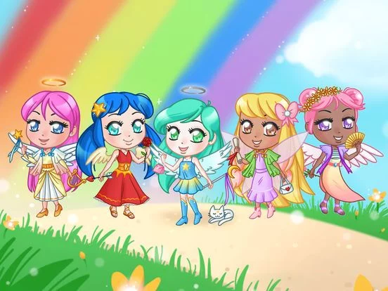 Изображение игры: Chibi Angel Dress Up - games for girls