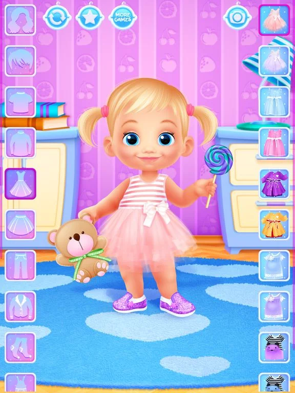 Изображение игры: Toddler Dress Up Girls Games