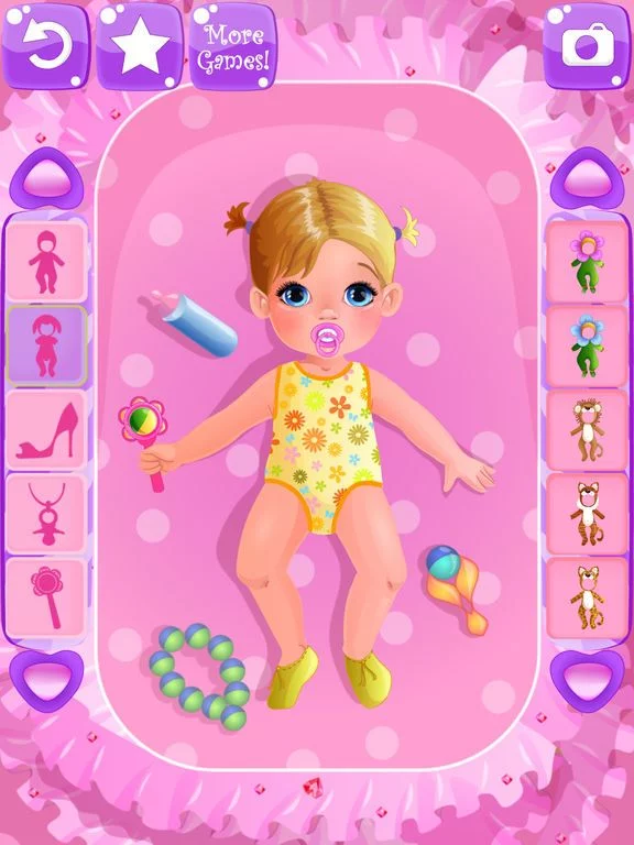 Изображение игры: Baby Dress Up - games for girls