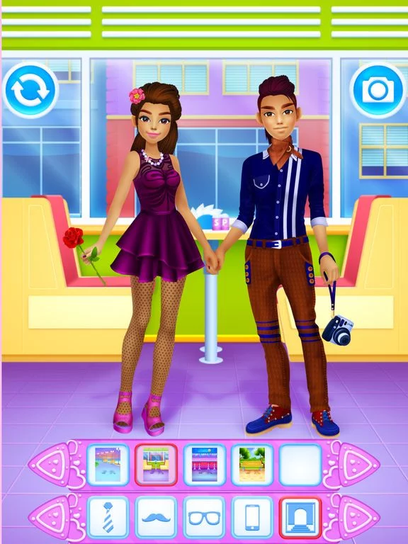 Изображение игры: Couples Dress Up - games for girls