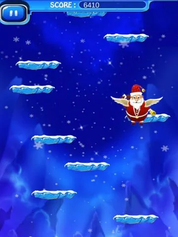 Изображение игры: Santa Hop Game