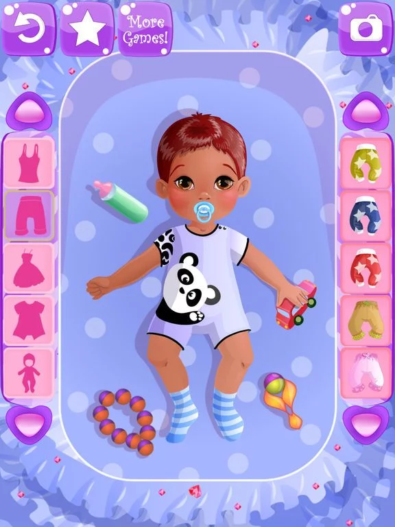Изображение игры: Baby Dress Up - games for girls