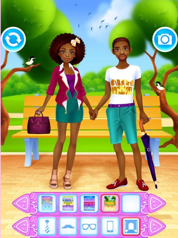 Изображение игры: Couples Dress Up - games for girls