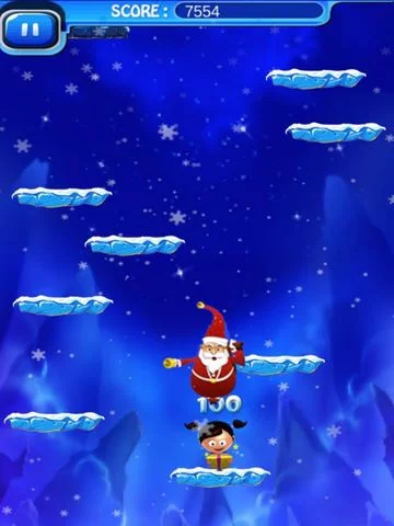 Изображение игры: Santa Hop Game