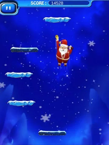 Изображение игры: Santa Hop Game