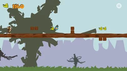 Изображение игры: Jumping Bananas