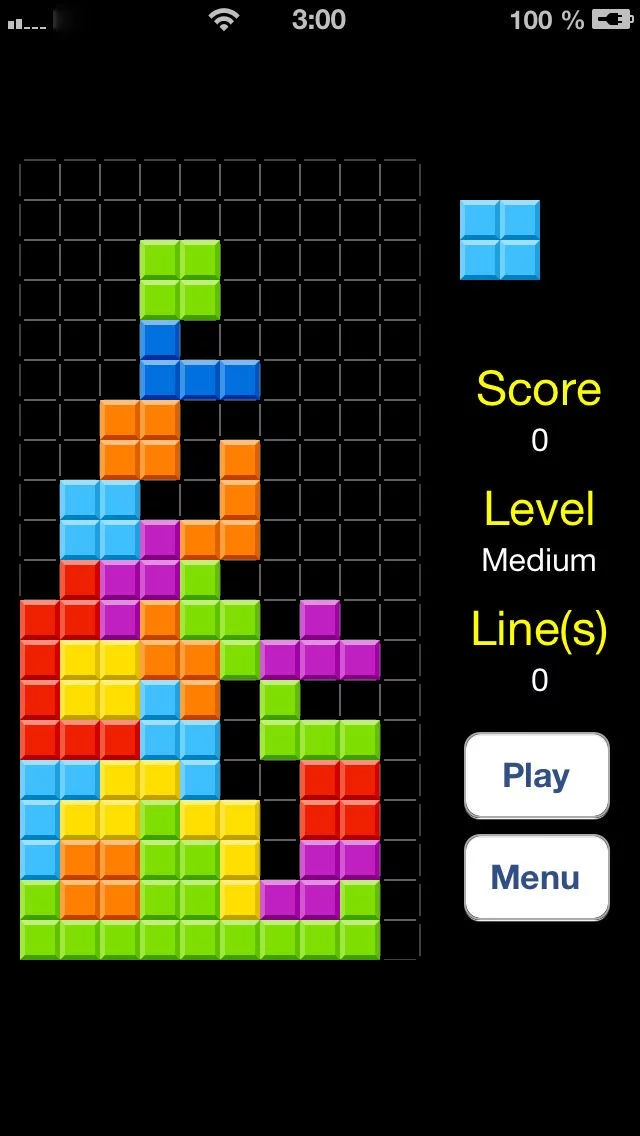 Изображение игры: Colored Blocks
