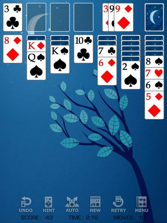 Изображение игры: Solitaire ‣