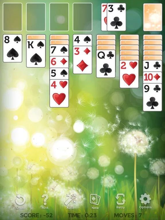 Изображение игры: Solitaire ‣