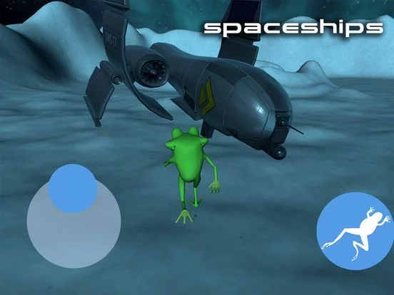 Изображение игры: AMAZING MOON-FROG IN SPACE