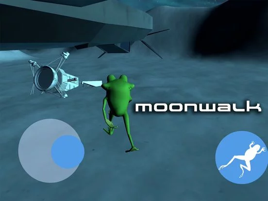 Изображение игры: AMAZING MOON-FROG IN SPACE