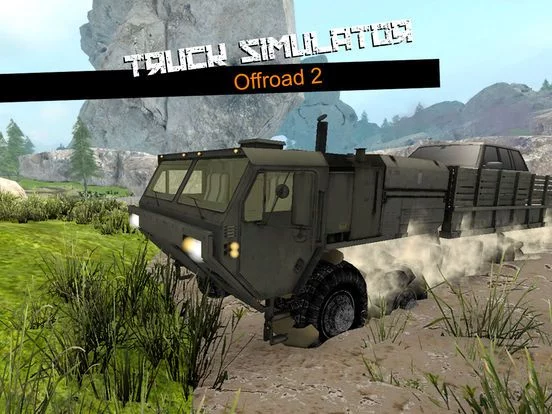 Изображение игры: Truck Simulator Offroad 2