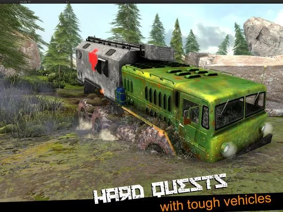 Изображение игры: Truck Simulator Offroad 2