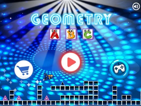 Изображение игры: Geometry ABC Neon Dash World: Run & Dancing Line