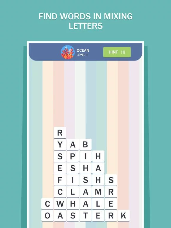 Изображение игры: Word Journey - Letter Search Exercise