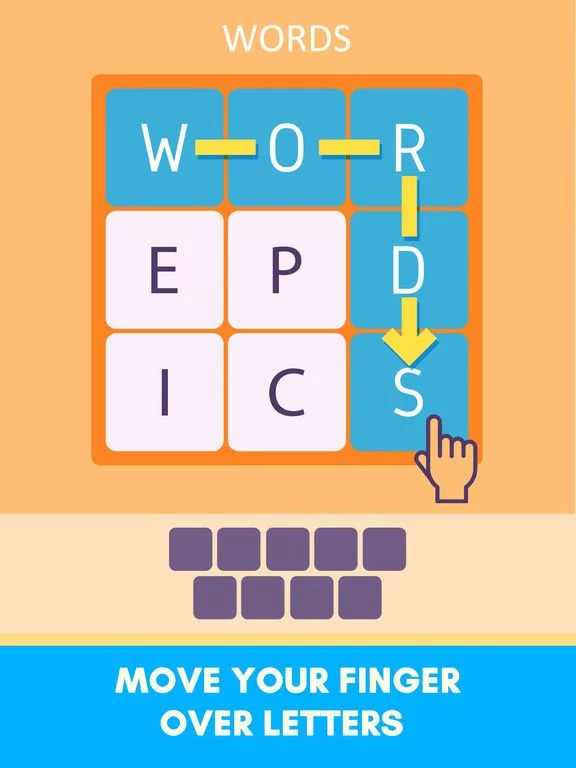 Изображение игры: Word Epic-Words Search Puzzles