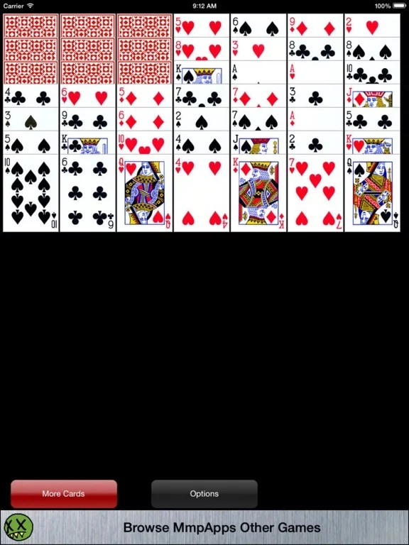 Изображение игры: Scorpion Solitaire