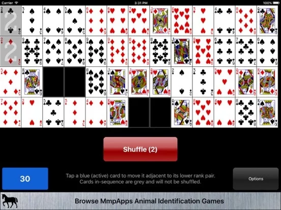 Изображение игры: Gap Solitaire