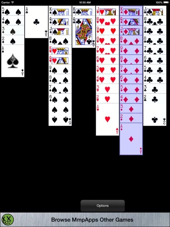 Изображение игры: Scorpion Solitaire