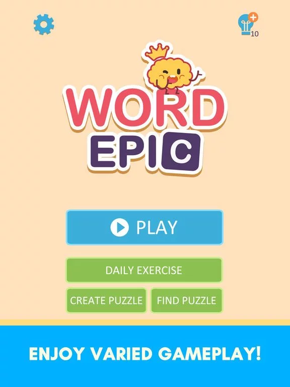 Изображение игры: Word Epic-Words Search Puzzles