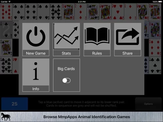 Изображение игры: Gap Solitaire
