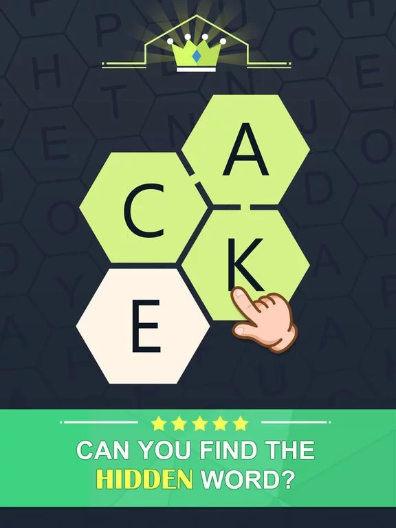 Изображение игры: Word Legend Hexa - Block Puzzles
