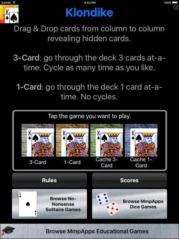 Изображение игры: Klondike Solitaire - Classic
