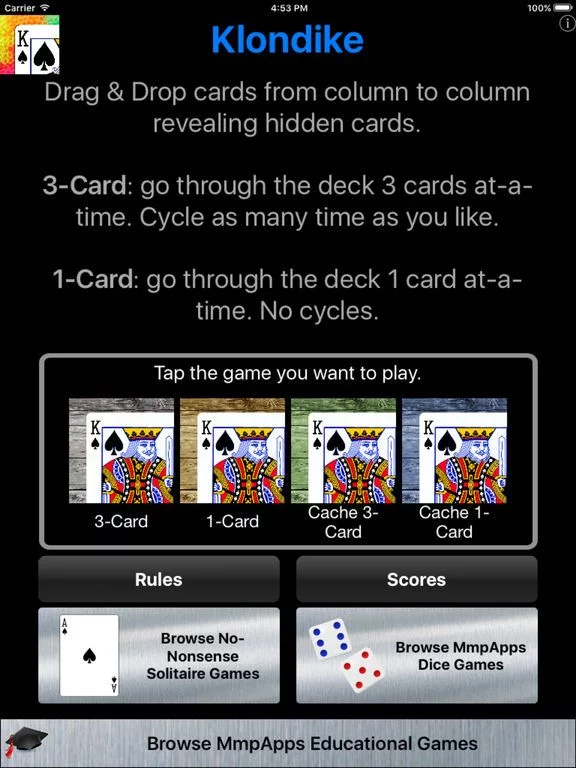 Изображение игры: Klondike Solitaire - Classic