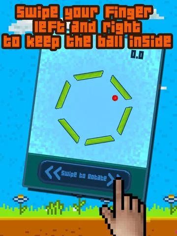 Изображение игры: Pixel Pong!