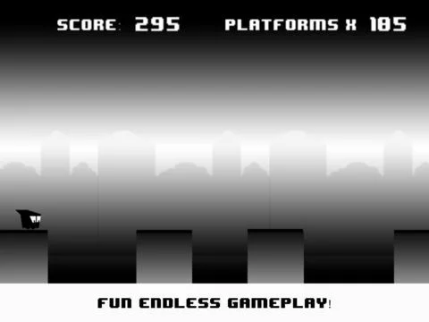 Изображение игры: Blob Run: Black and White Edition