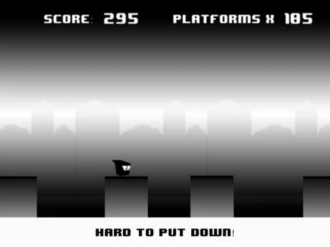 Изображение игры: Blob Run: Black and White Edition