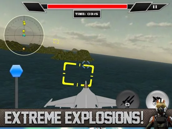 Изображение игры: Modern Sky Fighting 3D