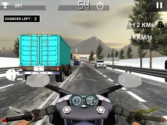 Изображение игры: Hight Speed Rider 3D