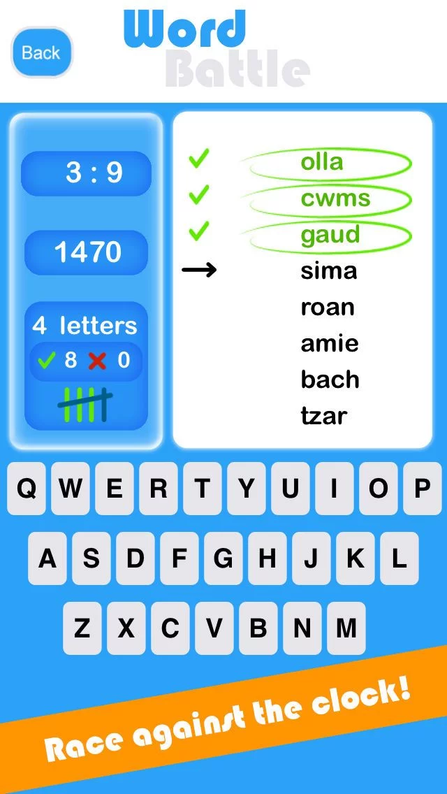 Изображение игры: Word Battle with Amigos