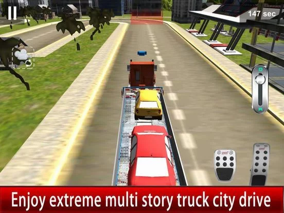 Изображение игры: Car Trailer Transporter Duty