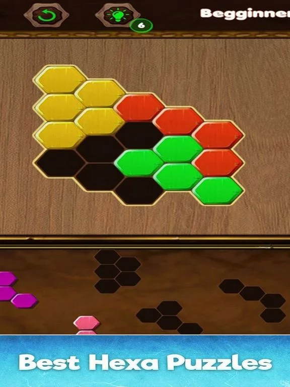 Изображение игры: Amazing Hexa Classic: Puzzle G