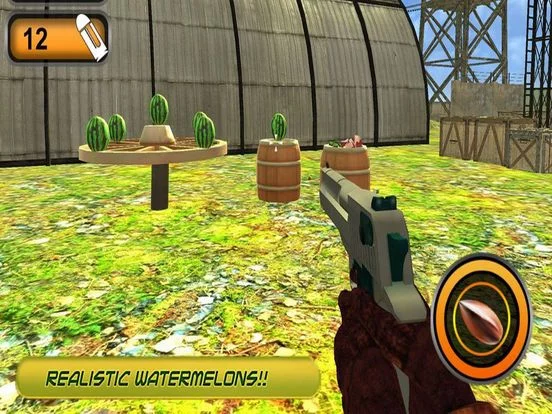 Изображение игры: Watermelon Shooting VS Beach C