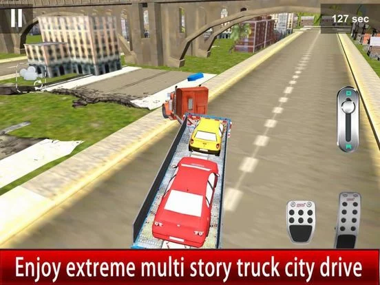 Изображение игры: Car Trailer Transporter Duty