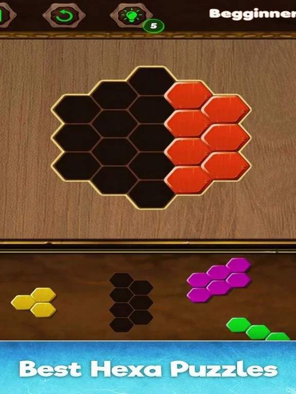 Изображение игры: Amazing Hexa Classic: Puzzle G