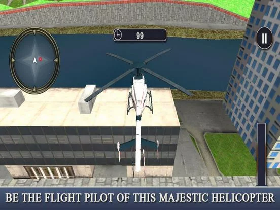Изображение игры: City Heli Ambulance Mission