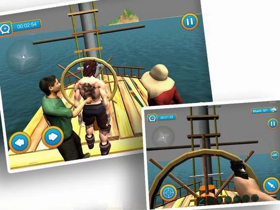 Изображение игры: Angry Shark Attack 3D