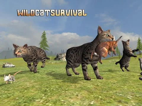 Изображение игры: Wild Cat Survival