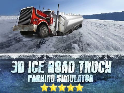 Изображение игры: Truck Parking Simulator - Ice Road Truckers Edition